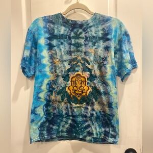 Handmade Tie Dye cotton T Shirt Collab: Seathespirit & Cunning Savage Creations
